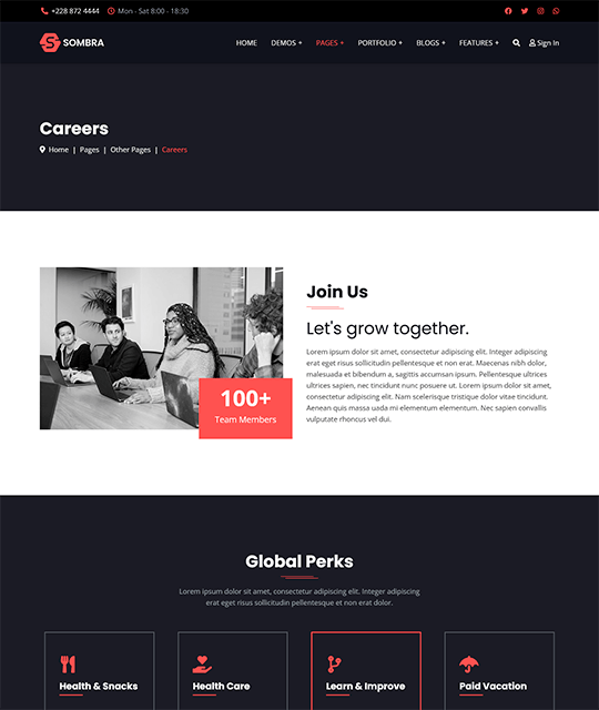 Careers Page